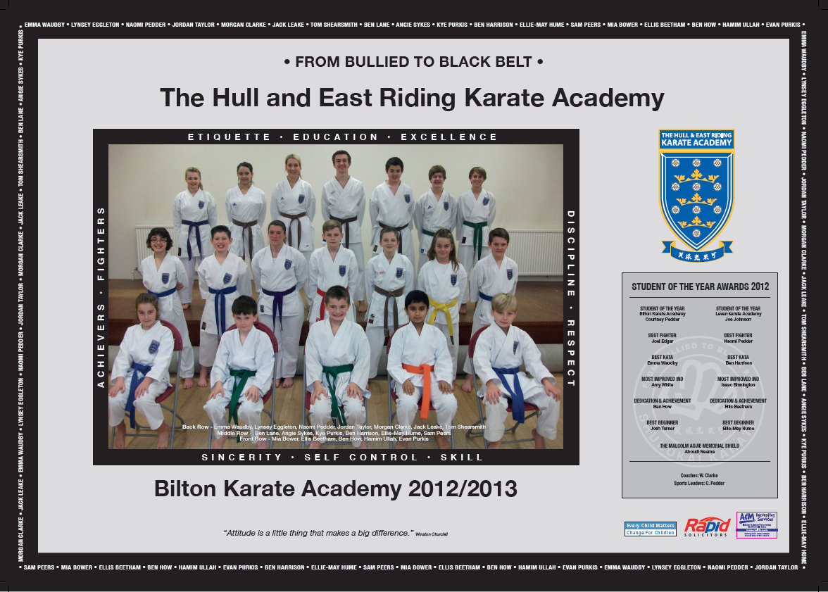 The Hull & East Riding Karate Academy News